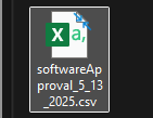 image 126 Software Approval