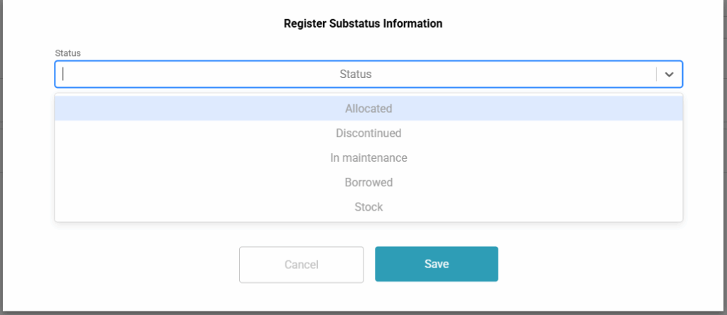 image 216 Manage Substatus