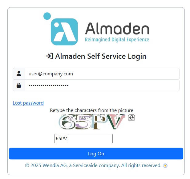SupportPob1 Almaden Support Portal
