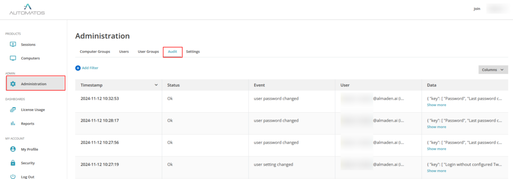 Admin Createg3 Administration