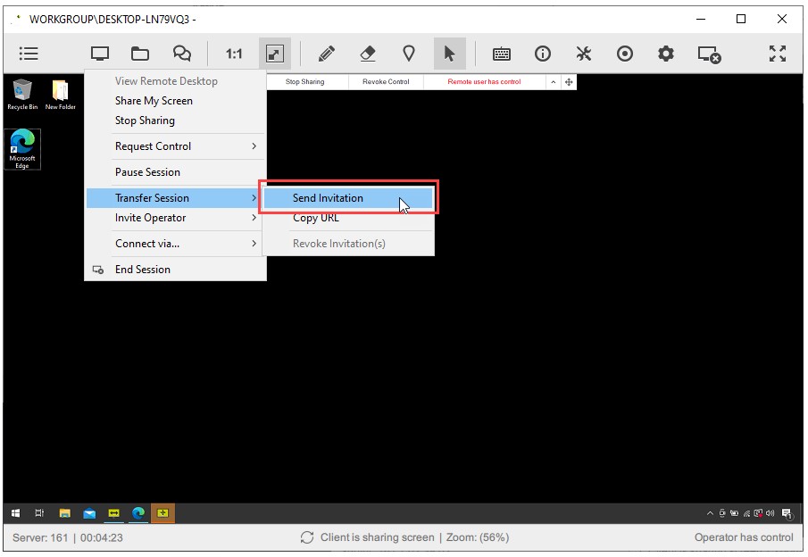 Funciones básicas de DesktopSharing12 - Compartir escritorio