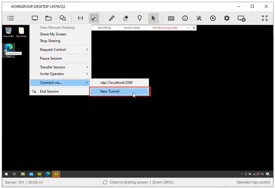 Funciones básicas de DesktopSharing17 - Compartir escritorio
