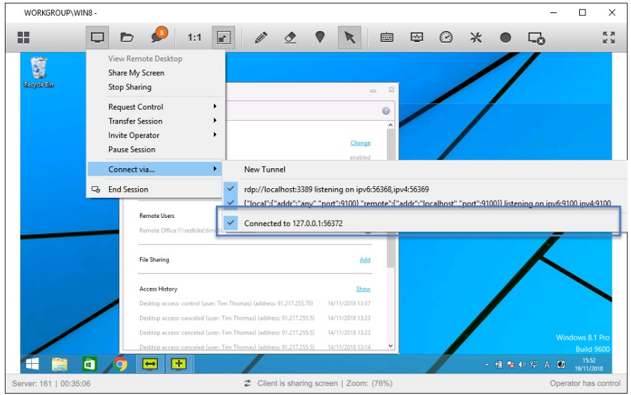 DesktopSharing19 1 Funciones básicas - Compartir escritorio