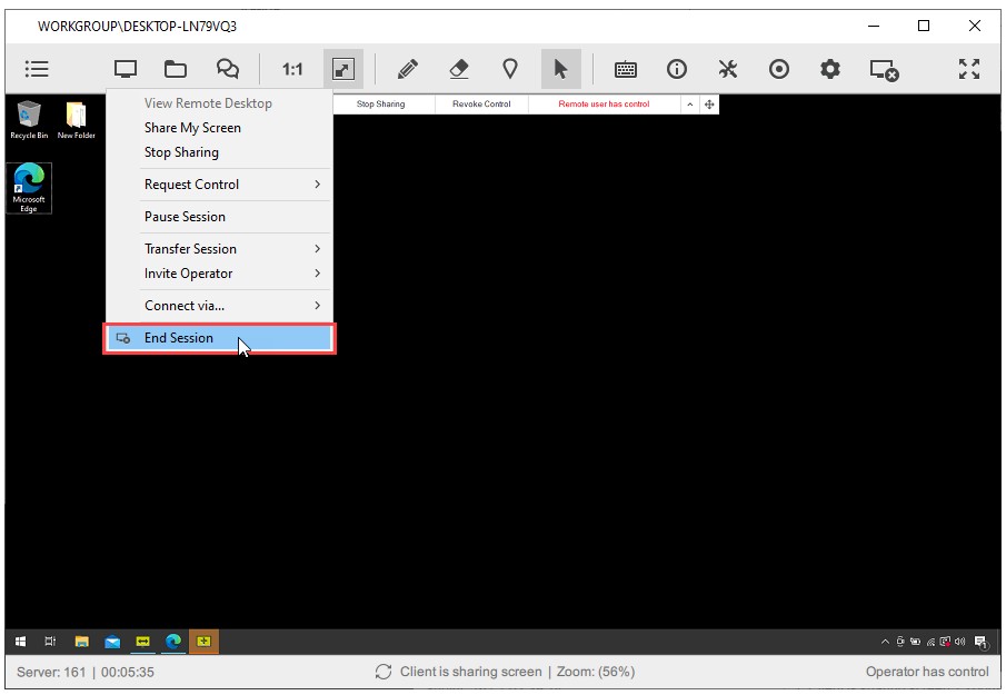 DesktopSharing20 1 Funciones básicas - Compartir escritorio