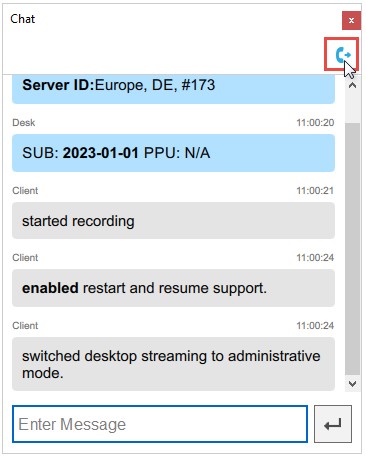 FeatureChat5 Basic Features - Audio/Video Call
