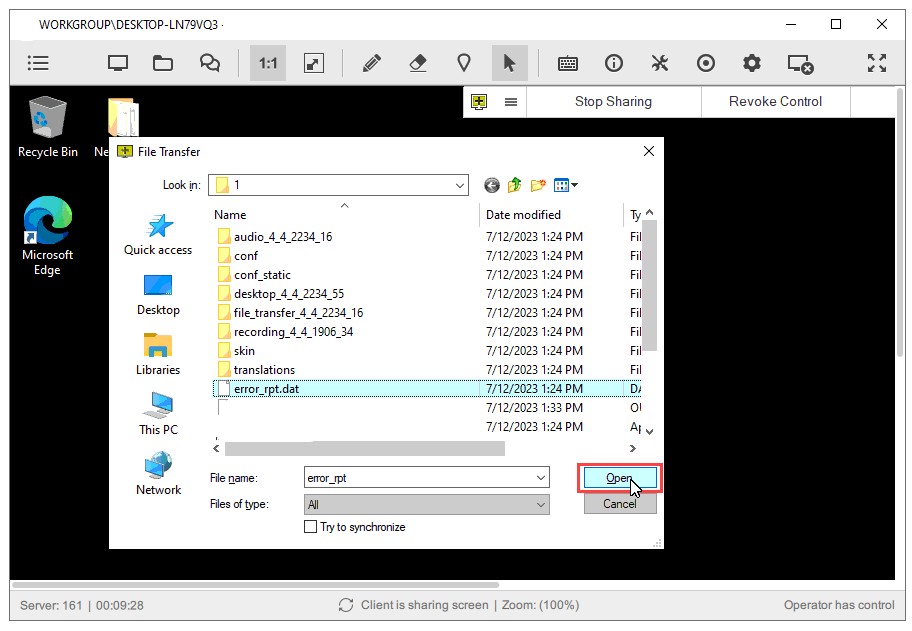 FileTransfer10 Basic Features - File Transfer