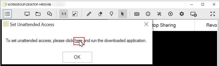 Un Access3 Basic Features - Set Unattended Access