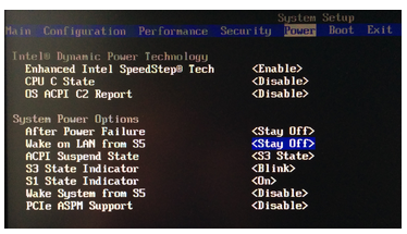 WolBios2 Additional Information - Enable bios Wake on Lan