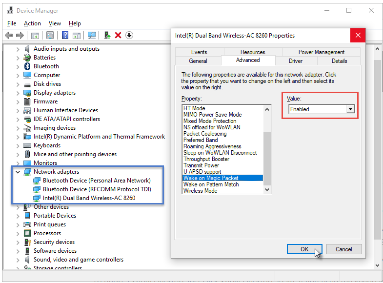 WolBios4 Additional Information - Enable bios Wake on Lan