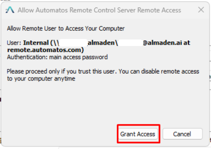 basicUnatt code6 1 Set Unattended Access - Via Code