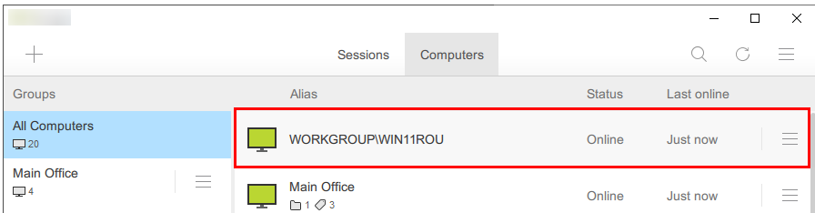 basicUnatt code7 Set Unattended Access - Via Code