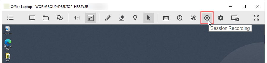 basic record1 Basic Features - Record a Session