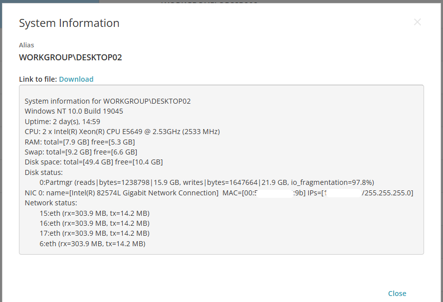image 31 Administration - Remote Access Computers