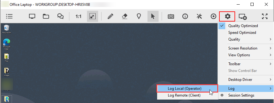 image 76 Basic Features - Logs