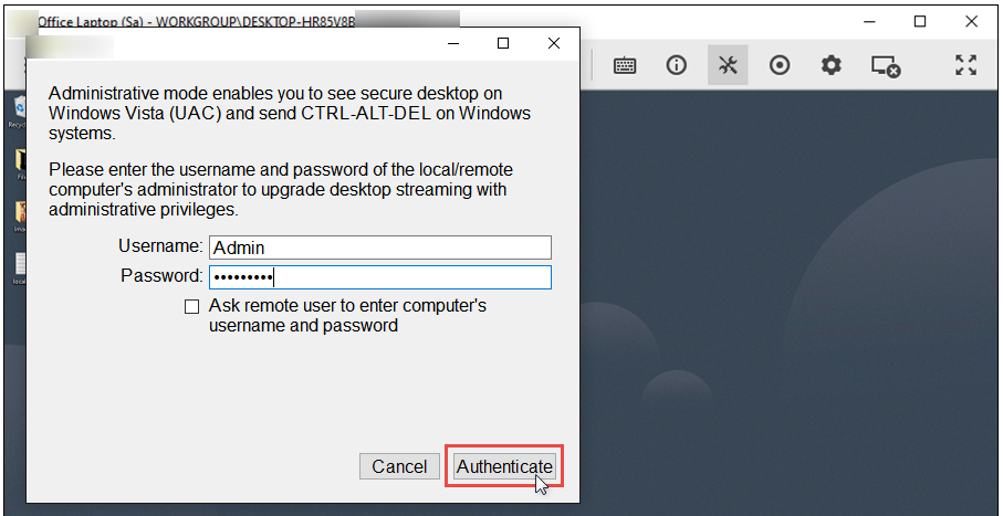 image 8 Basic Features - Administrative Mode