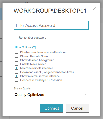 image 83 Basic Features - Remote Desktop