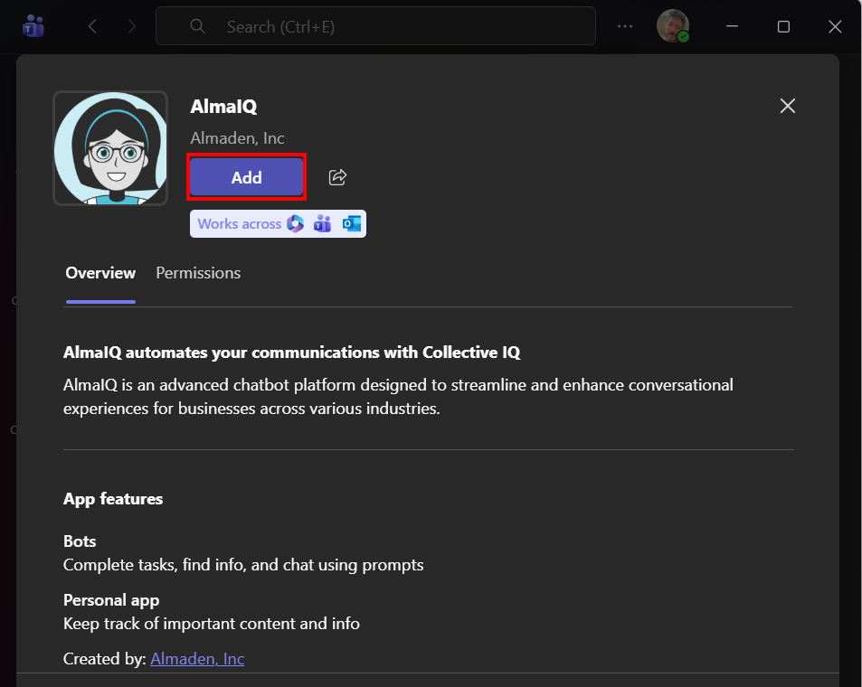 image 11 AlmaIQ Integration Azure AD