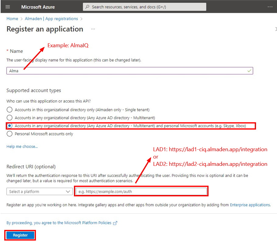 image 17 AlmaIQ Integration Azure AD