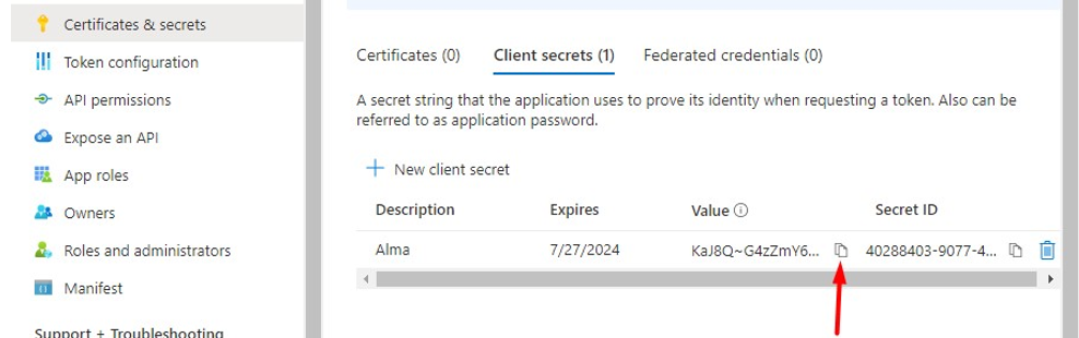 image 24 AlmaIQ Integration Azure AD