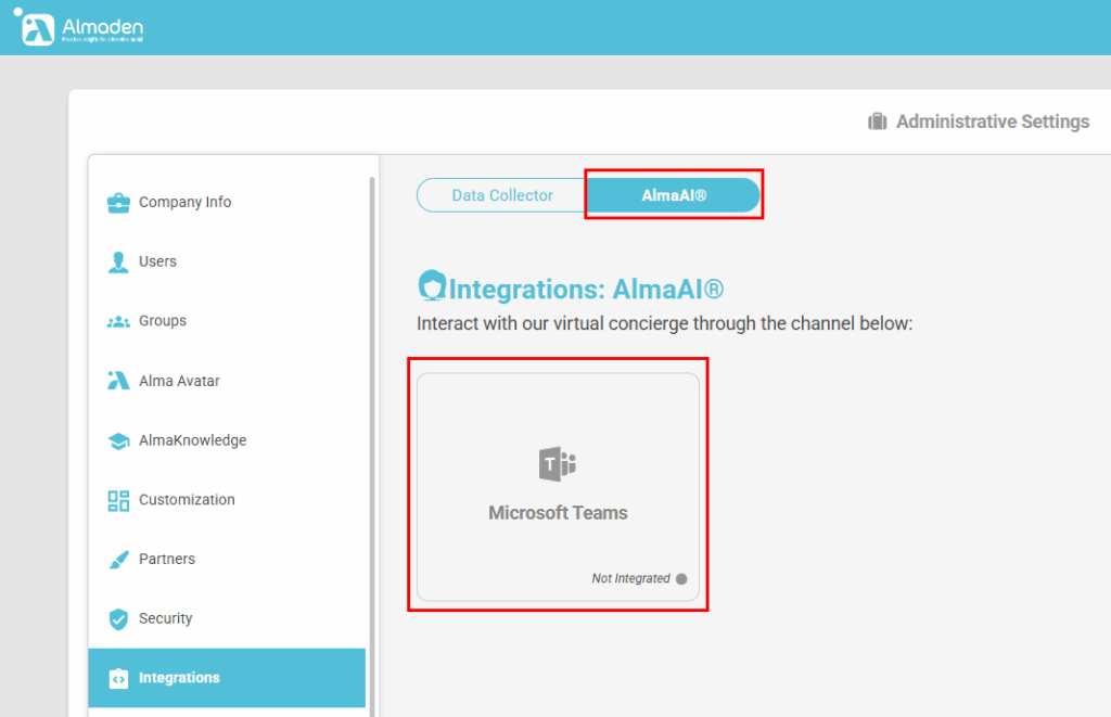 image 3 AlmaIQ Integration Azure AD