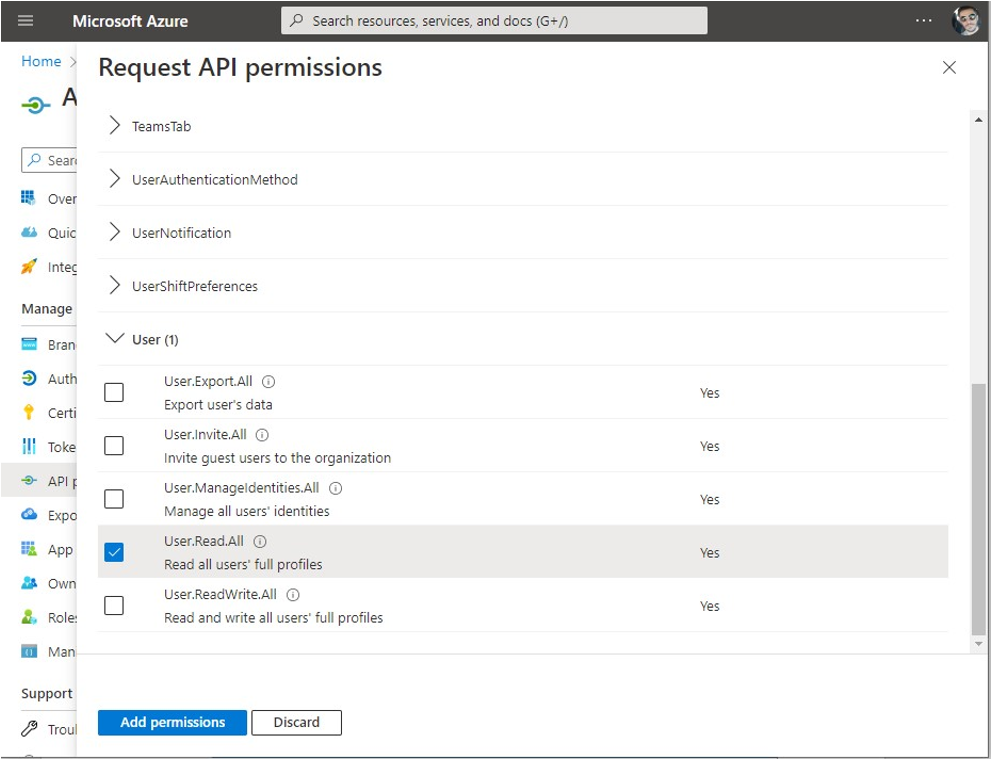 image 37 AlmaIQ Integration Azure AD